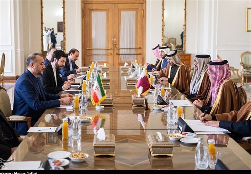 تاکید ایران و قطر بر گسترش مناسبات و همکاری‌های اقتصادی