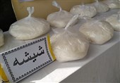 انهدام باند قاچاق مواد مخدر در آذربایجان غربی/ ‌کشف 100 کیلو ماده مخدر شیشه‌