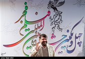  مجتبی امینی دبیر جشنواره در نشست خبری چهل و یکمین جشنواره فیلم فجر