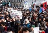 بازداشت بیش از 20 معترض و استفاده پلیس از گاز اشک آور در اعتراضات پاریس