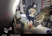 6 مجروح در انفجار آپارتمان مسکونی در هاشمیه مشهد+تصاویر