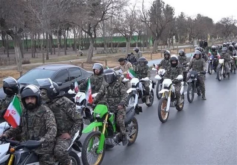 رژه موتوری یگان‌های مسلح خراسان رضوی در مشهد+تصاویر