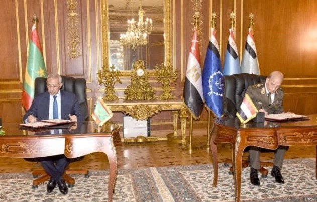 موریتانی و مصر توافقنامه همکاری نظامی امضاء کردند