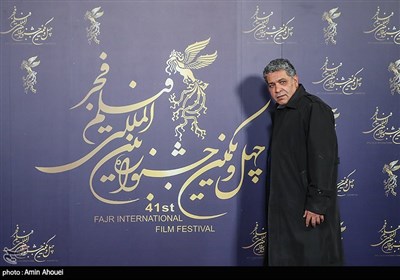 احمد کاوری بازیگر فیلم شماره 10 در اولین روز چهل و یکمین جشنواره فیلم فجر
