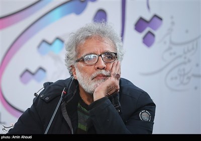 بهروز افخمی، تهیه کننده فیلم استاد در نخستین روز چهل و یکمین جشنواره فیلم فجر