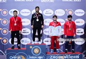 ایران تحصد ذهبیتین وفضیة فی بطولة التصنیف العالمی للمصارعة الحرة فی زغرب