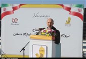افتتاح پروژه‌های صنعت آب و برق استان سمنان با حضور وزیر نیرو + تصاویر