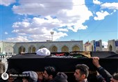 پیکر حجت‌الاسلام اسدی در مشهد تشییع و خاکسپاری شد