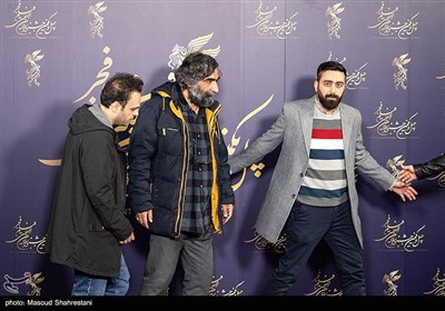یوسف منصوری، تهیه کننده و هادی مقدم‌دوست، کارگردان در سومین روز چهل و یکمین جشنواره بین‌المللی فیلم فجر
