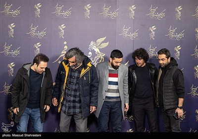 عوامل فیلم عطر آلود در سومین روز چهل و یکمین جشنواره بین‌المللی فیلم فجر
