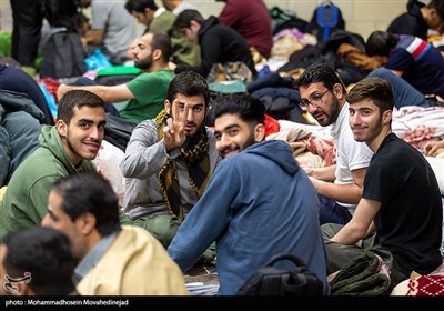آئین معنوی اعتکاف در مسجد دانشگاه تهران