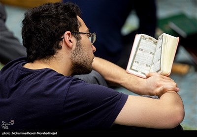 آئین معنوی اعتکاف در مسجد دانشگاه تهران