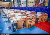 اهدای 320 سری جهیزیه به معسرین حاشیه شهر مشهد