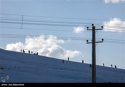 طبیعت برفی شهرستان دلفان لرستان