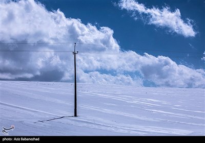 طبیعت برفی شهرستان دلفان لرستان