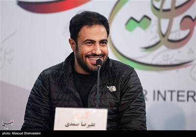 علیرضا صمدی کارگردان فیلم روایت ناتمام سیما در ششمین روز چهل و یکمین جشنواره بین‌المللی فیلم فجر