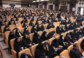 مشارکت 1000 دانش‌آموز بوشهری در همایش «دختران فاطمی، رهروان زینبی» +تصویر