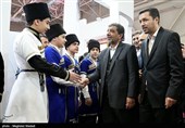 افتتاح نمایشگاه گردشگری و صنایع دستی با حضور عزت الله ضرغامی وزیر میراث فرهنگی و گردشگری