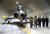 اولین پایگاه «زیرزمینی» نیروی هوایی ارتش با نام «عقاب44» رونمایی شد