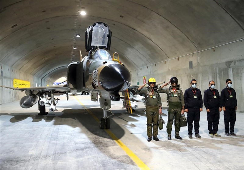 اولین پایگاه «زیرزمینی» نیروی هوایی ارتش با نام «عقاب44» رونمایی شد