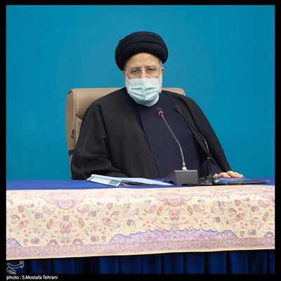سید ابراهیم رئیسی رئیس جمهور در جلسه شورای عالی فضای مجازی