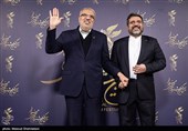 محمدمهدی اسماعیلی وزیر ارشاد و جواد اوجی وزیر نفت در هفتمین روز چهل و یکمین جشنواره فیلم فجر
