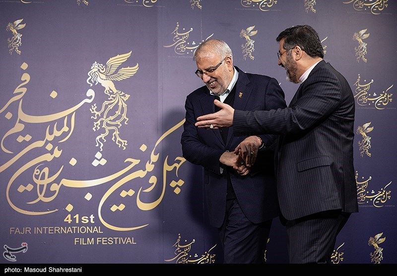حضور وزرای ارشاد و نفت در هفتمین روز چهل و یکمین جشنواره فیلم فجر