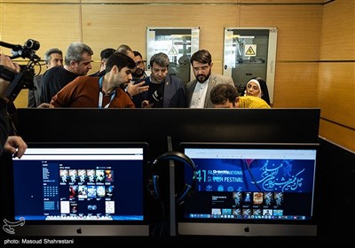 افتتاح رسمی بخش بین‌الملل و بازار جشنواره بین‌المللی فیلم فجر در برج میلاد
