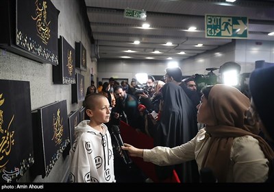 در حاشیه هفتمین روز چهل و یکمین جشنواره بین‌المللی فیلم فجر