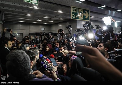 در حاشیه حضور وزرای ارشاد و نفت در هفتمین روز چهل و یکمین جشنواره فیلم فجر