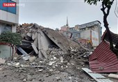 تلاش امدادگران ایران برای نجات دومین کودک در زلزله ترکیه + فیلم