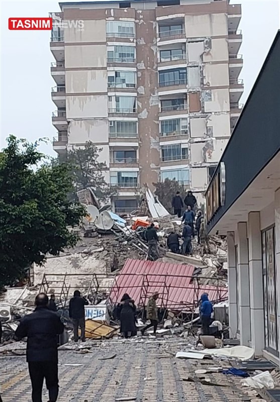 زلزله در حاتای ترکیه