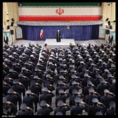 دیدار جمعی از فرماندهان نیروی هوایی و پدافند هوایی ارتش با رهبر انقلاب