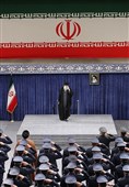 دیدار جمعی از فرماندهان نیروی هوایی و پدافند هوایی ارتش با رهبر انقلاب
