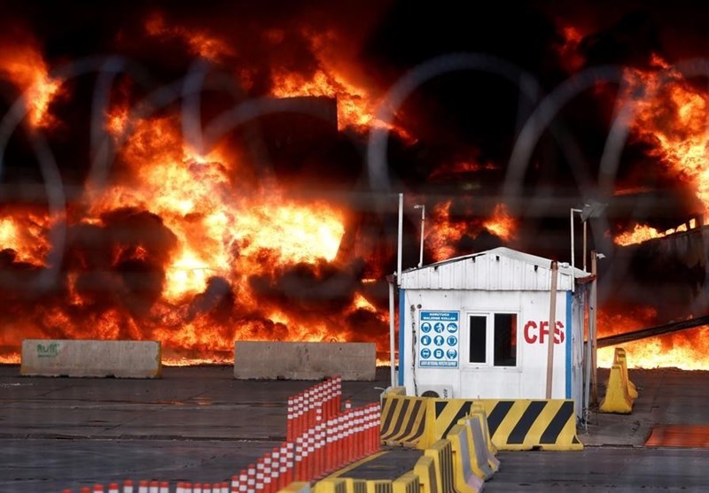 Hundreds of Containers Ablaze at Quake-Damaged Iskenderun Port of Turkey (+Video)