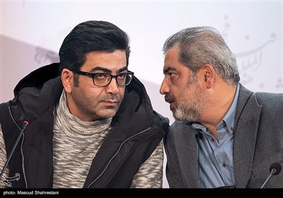 فرزاد حسنی و اتابک نادری بازیگر در هشتمین روز از چهل و یکمین جشنواره بین‌المللی فیلم فجر