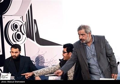 اتابک نادری، بازیگر در هشتمین روز از چهل و یکمین جشنواره بین‌المللی فیلم فجر