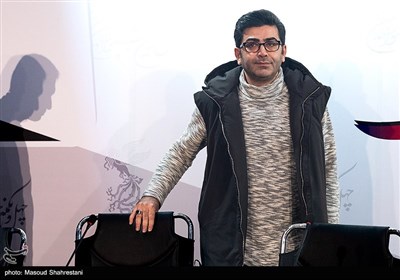فرزاد حسنی، بازیگر در هشتمین روز از چهل و یکمین جشنواره بین‌المللی فیلم فجر