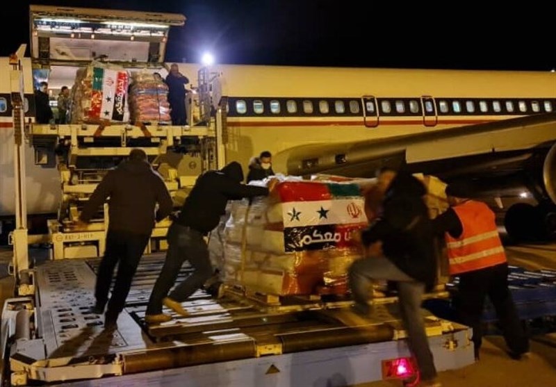 Iran Delivers Fourth Batch of Aid to Quake-Stricken Syria