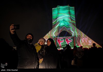 جشن سالگرد پیروزی انقلاب در میدان آزادی