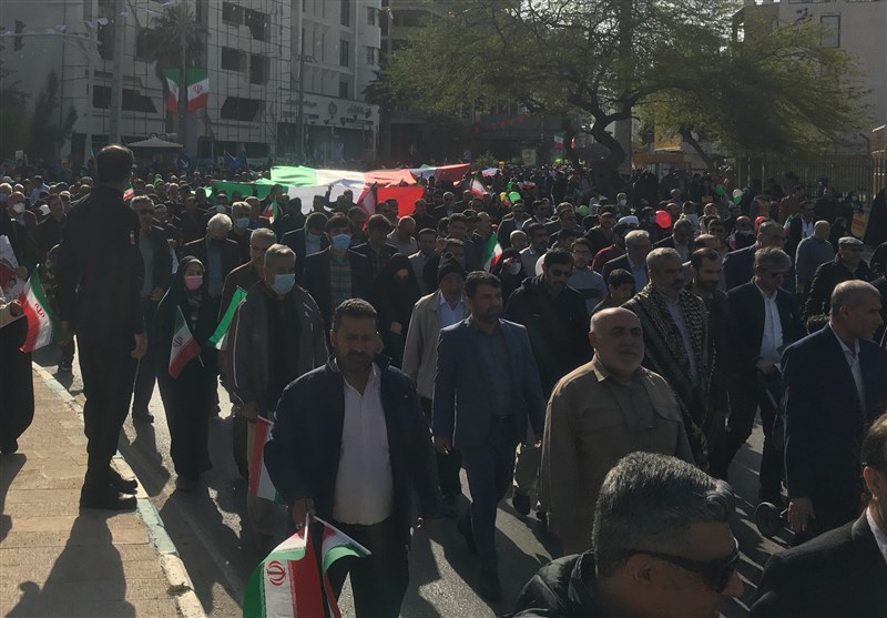 راهپیمایی 22 بهمن بوشهر