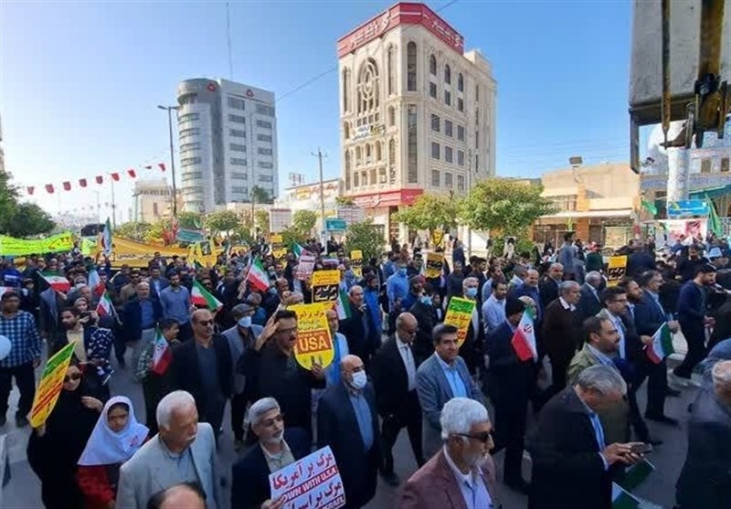 راهپیمایی 22 بهمن بوشهر