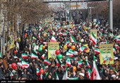 راهپیمایی ۲۲ بهمن در قزوین