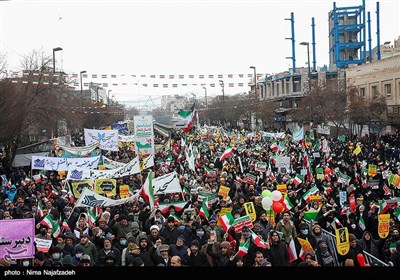 راهپیمایی ۲۲ بهمن در مشهد 
