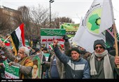 راهپیمایی ۲۲ بهمن  در مشهد 