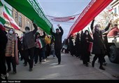 راهپیمایی ۲۲ بهمن  در کرمانشاه 