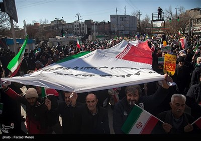 راهپیمایی ۲۲ بهمن در کرمانشاه