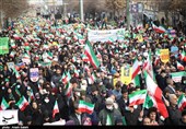 حضور پرشکوه مردم قزوین در راهپیمایی 22 بهمن + فیلم و تصاویر