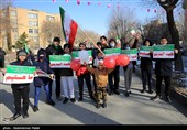 راهپیمایی ۲۲ بهمن در همدان