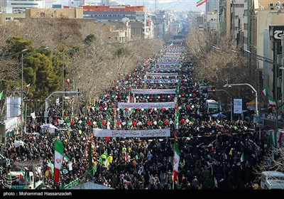 راهپیمایی 22 بهمن در تهران